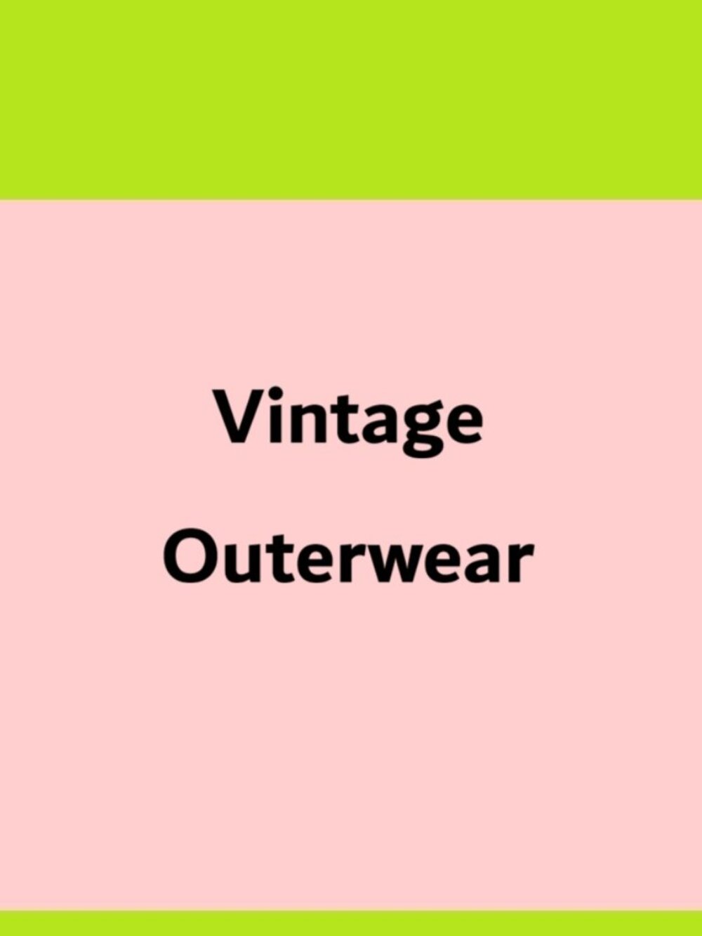 Vintage Jackets & Coats